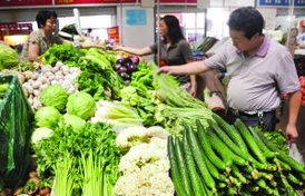 蔬菜價格連續三周回落 食用農產品批發市場供應充足